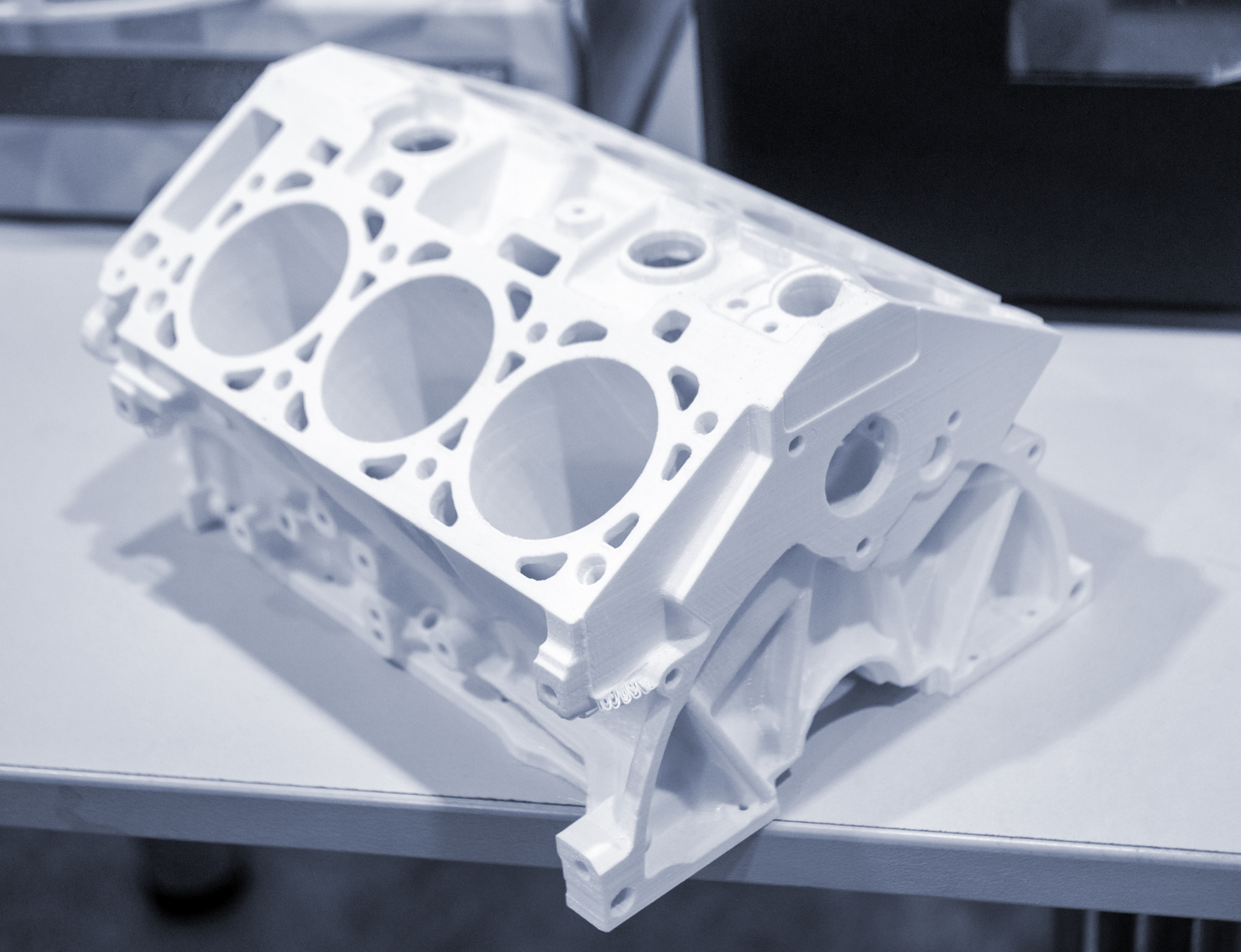 3D printed prototype parts